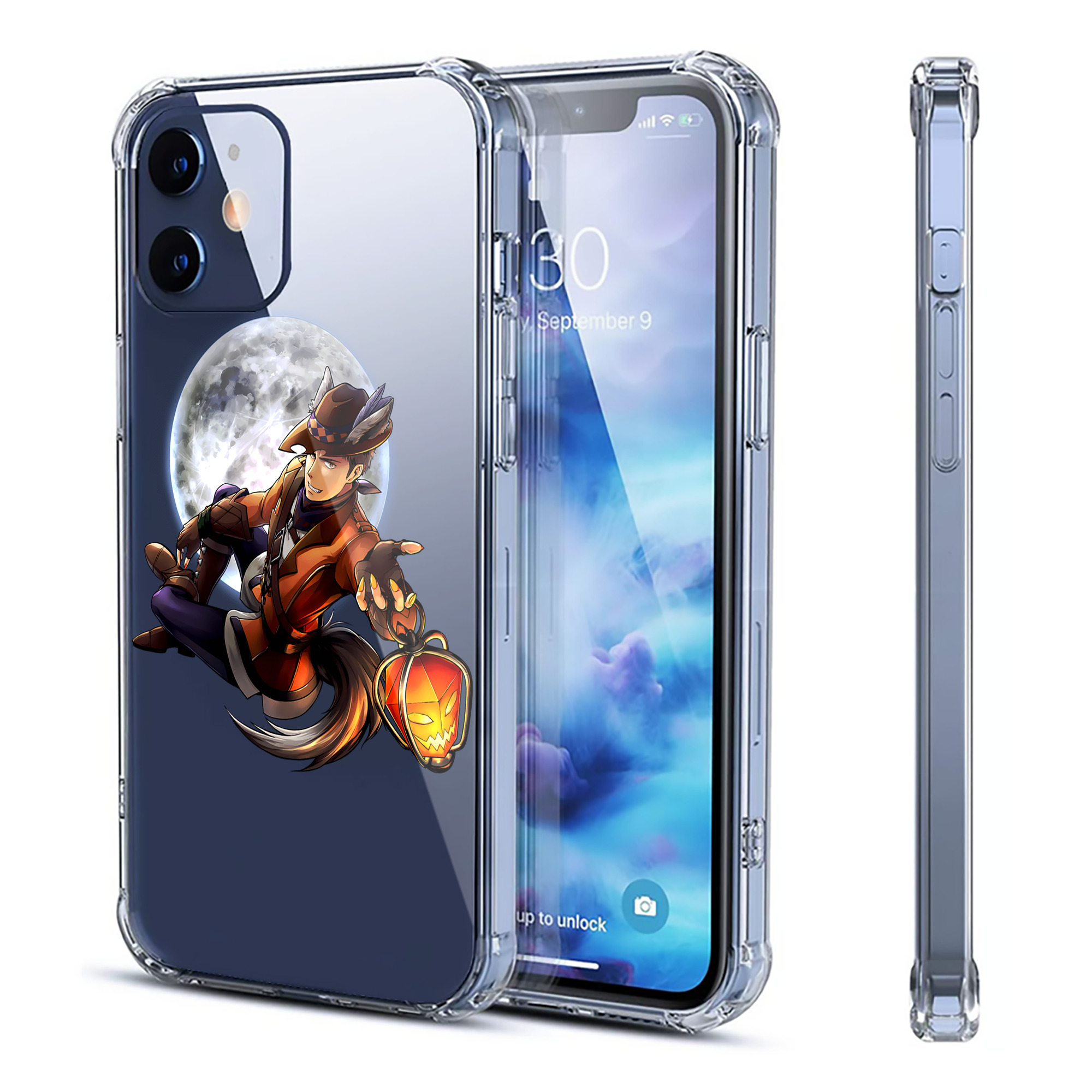 （画像用） 進撃の巨人 Attack on Titan 【iPhone 12シリーズ対応】透明スマホケース（クリアソフトケース）
